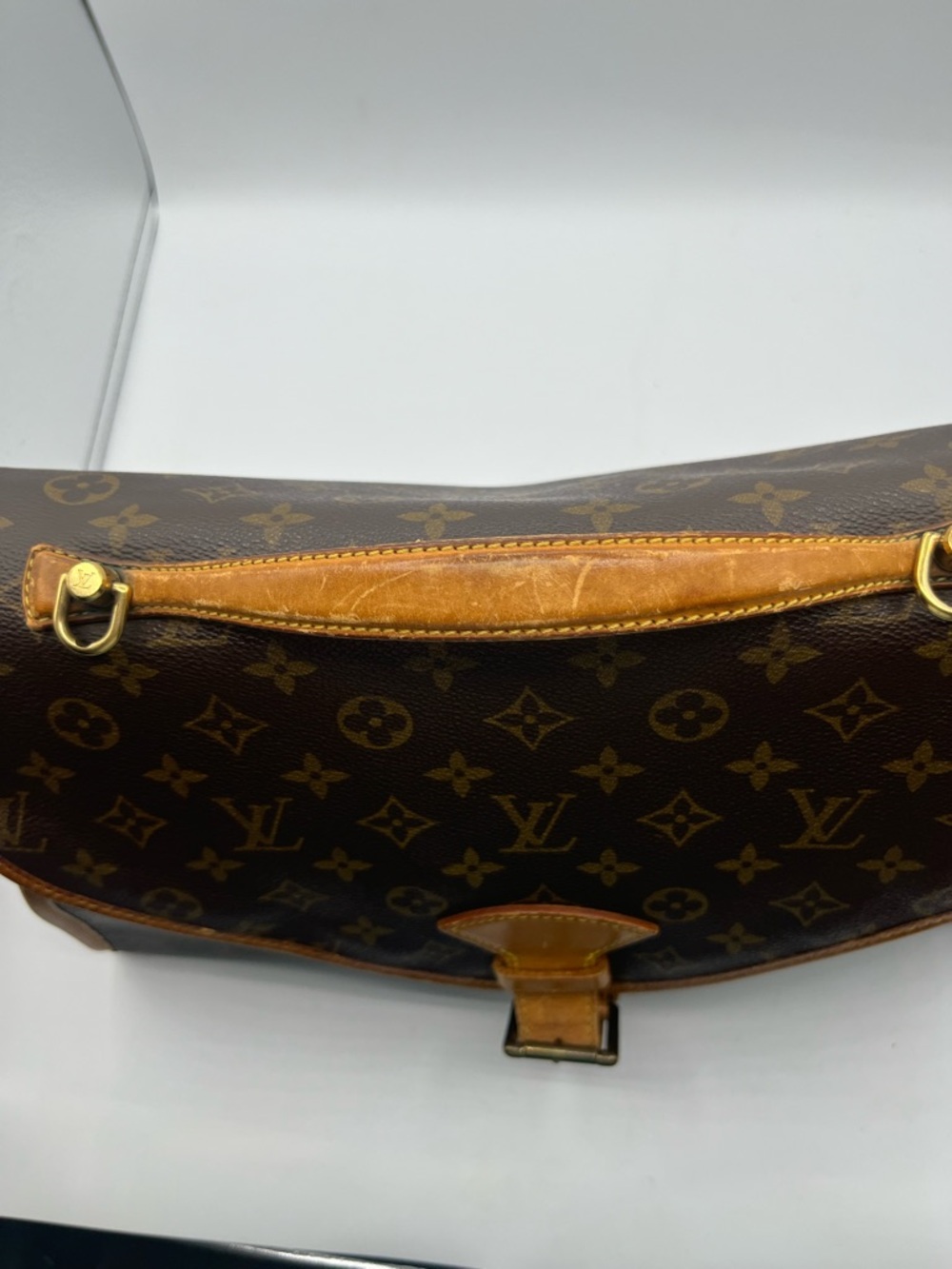 Louis Vuitton Monogram Canvas Top Handle Briefcase in Brown and Tan - Picture 6 of 14